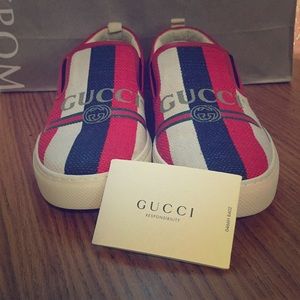 Gucci sylvie slip-ons